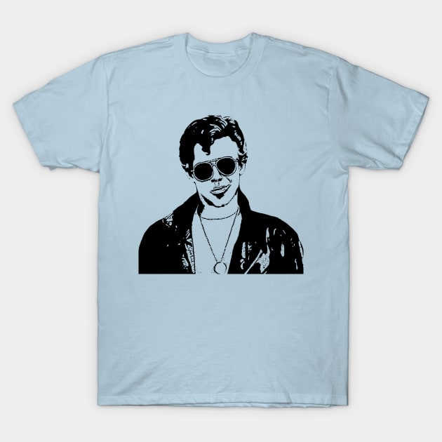 Grease Kenickie Outline T-Shirt by baranskini